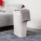 Mind Reader 40L Ventilated Slim Laundry Hamper with Cut Out Handles & Attached Hinged Lid, 2ct.